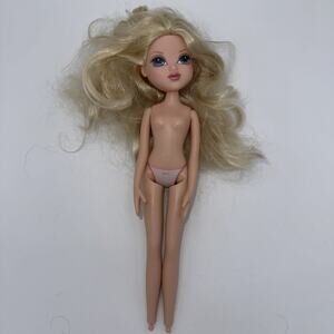 MOXIE Girl Avery 2009 MGA BRATZ BLONDE GIRL DOLLS NO FEET Blue Eyes Y2K Vintage